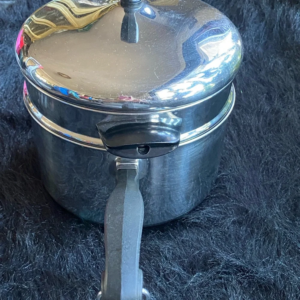 Farberware Double Boiler 3 Qt Pan, Upper, & Lid